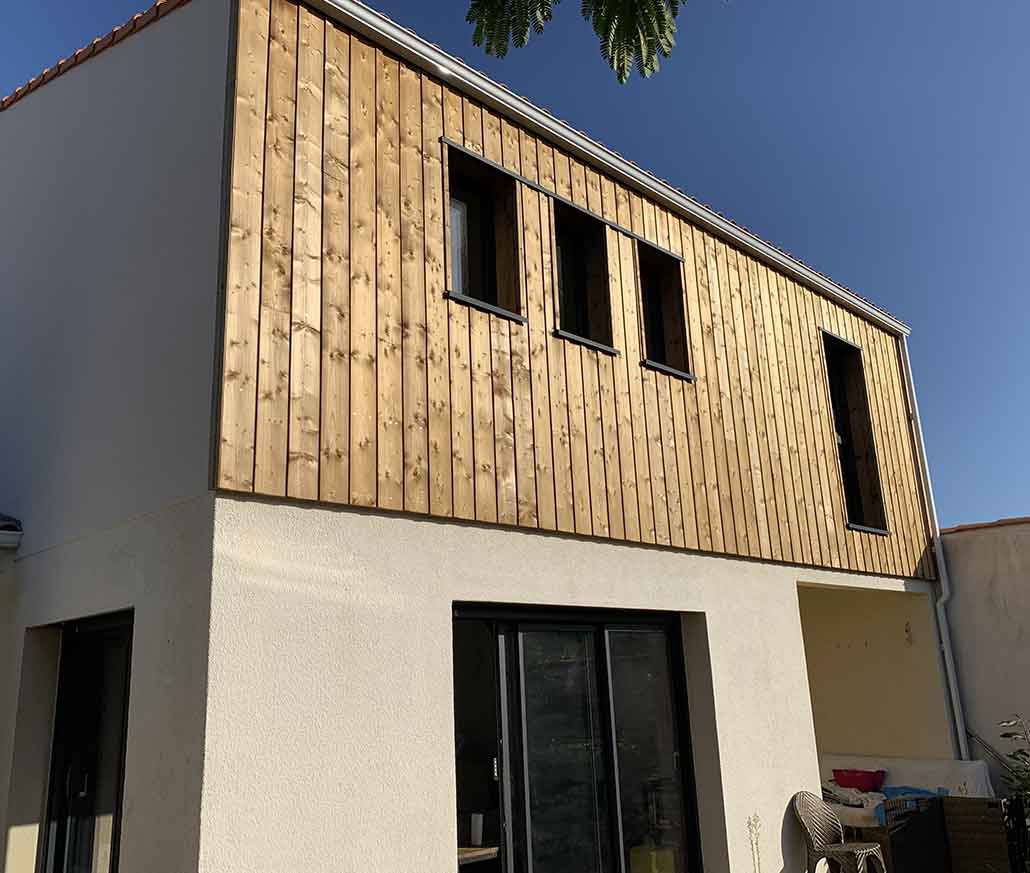 maison à ossature bois en Charente-Maritime